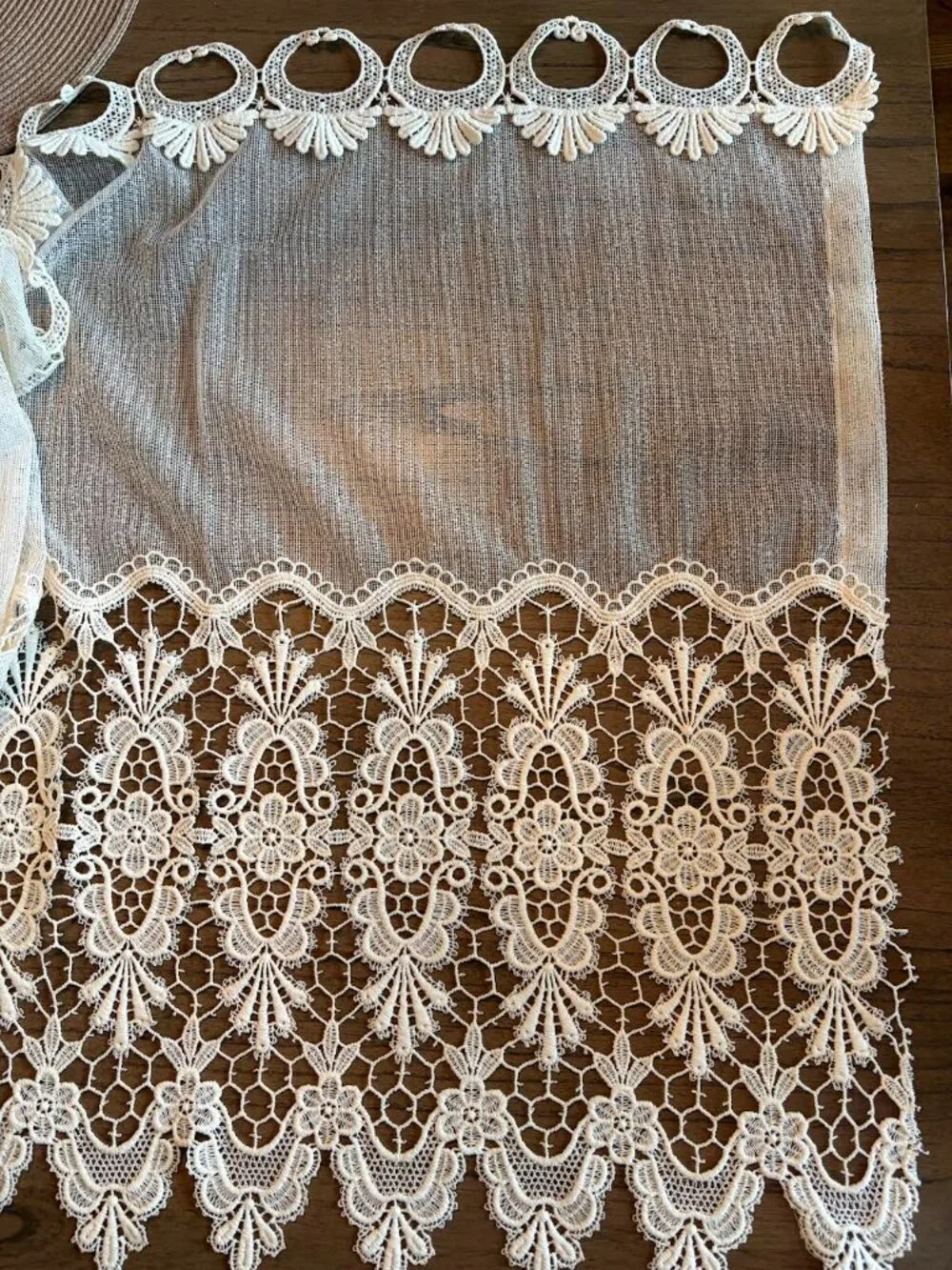Imported Medallion Macrame Tier 29